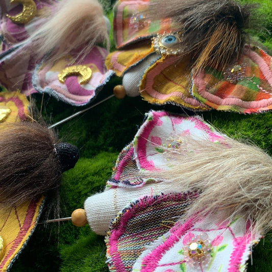 Textile Moths/ Plant Spike - The Flannel Couch
